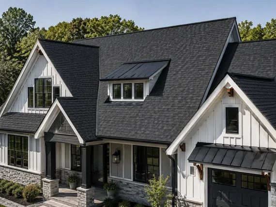 Residential roof replacement